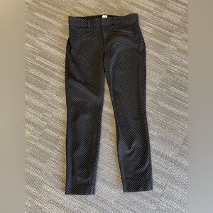 Women’s GAP Black and White Skinny Ankle Stretch Pants Size 6